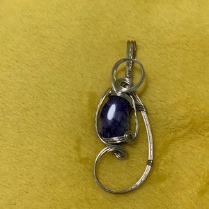 Handmade Birth stone Pendant